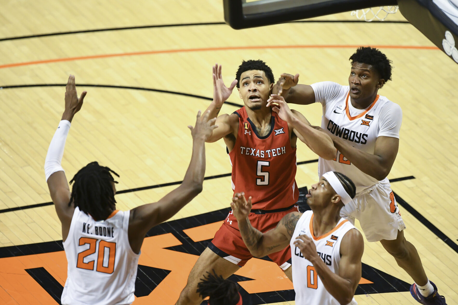 Texas Tech Oklahoma St Basketball